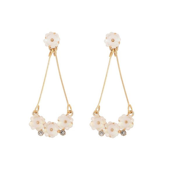 ♠️ NEW Pendant Floral Earrings - Picture 5 of 6